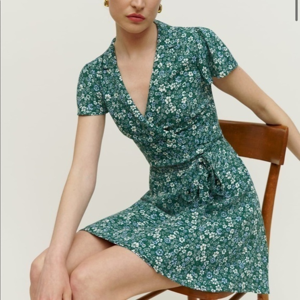 Reformation Kathy Dress in Saskia *NEW*